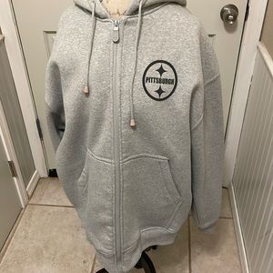 Steelers zip up hoodie